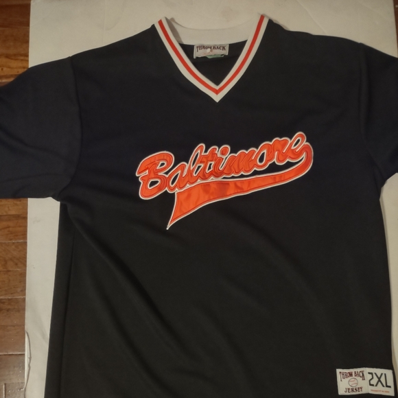 Baltimore Throwback baseball jersey Sz 2xl - Picture 2 of 8